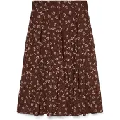 Vero Moda Ihannah Midi Skirt Violet M Femme