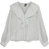 Vero Moda Kaja Long Sleeve Shirt Blanc S Femme