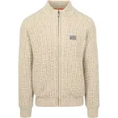 New zealand auckland NZA Cardigan Dominick Mix Laine Beige