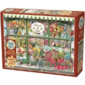 Cobble Hill Puzzle Pièces XXL - Boutique de Fleurs et de Cactus - 200 à 499 pièces