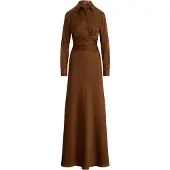 Ralph Lauren Robe de soirée chocolat