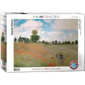 Eurographics Champ de coquelicots de Claude Monet 1000 pièces