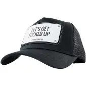 John Hatter & Co Let´s Get Fucked Up Cap Noir