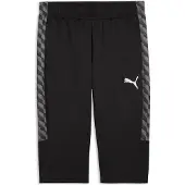 Puma Hommes, Bas de sport, teamLIGA26 Training 3/4 Pants (XL), Blanc, Noir