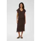 Saint tropez Jupe 'PigaoSZ' marron