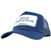 John Hatter & Co Look At Me I Am Thetain Now Cap Bleu