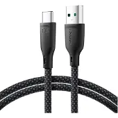 JOYROOM Kabel Multi-Color Series S-A34 Usb-A / Usb-C 100W 1M - Czarny