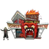 NECA Beetlejuice Inferno Room Diorama Rouge