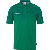 Uhlsport Progressive 28 Short Sleeve Polo Vert 8-9 Years Enfants