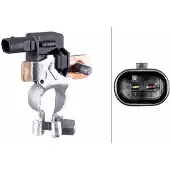Hella Capteur de gestion de batterie 12 V à visser pour, entre autres, GENERAL MOTORS