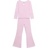 Adidas Originals Set 'LONGSLEEVE LEGGINGS SET WINTERIZED' rose