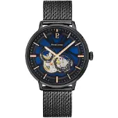Pierre Lannier Montre automatique Trio Bleu - Noir