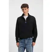 HUGO Sweat-shirt 'Neeler' noir