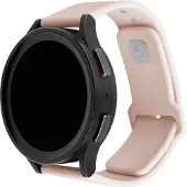FIXED Bracelet en silicone 22mm pour Smartwatch sport, rose (22 mm, Silicone), Sangles de montre, Rose