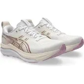 Asics Chaussure de course 'GEL-KAYANO 33' marron châtaigne / jaune / blanc cassé