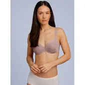 Triumph Bmu Illusion Curve W01 R Bra Gris 90 / D Femme