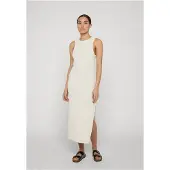 Urban Classics Tb8276 Sleeveless Midi Dress Blanc XL Femme