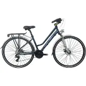 Wolfbike Trekking Lady 700c S700 Ty300 Bike Argenté 16