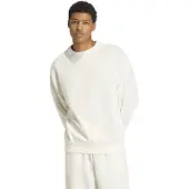 Adidas Soft Lux Sweatshirt Homme - Sweats, Blanc - Taille XXL - Poly Mesh