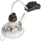 SLV PIKA QPAR51, plafonnier encastré, orientable, blanc, max. 50W