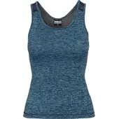 Urban Classics Haut turquoise / noir