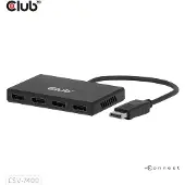 Club 3D CSV-7400 Club3D Multi Streaming Transport Hub 1xDP->4xDP 4K30Hz