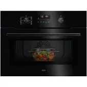 AEG NKO5N40K Four compact à micro-ondes noir
