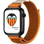 Savefamily Savewatch Plus Valencia Cf Smartwatch Orange,Noir Enfants