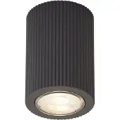 QAZQA Ensemble de 4 spots de plafond modernes noirs - Sprawl