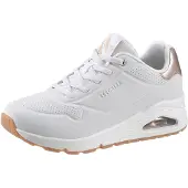 SKECHERS Baskets basses blanc cassé
