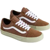 Vans Old Skool Homme - Baskets, Marron - Pointure 42.5 - Cuir, Textile