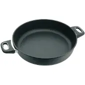 Gastrolux Biotan-Plus Induktion fester Griff Guss-Servierpfannen mit 2 Griffen, D=32cm, H=7cm 172032