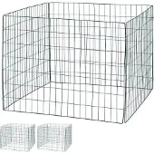Northix Grille à compost en métal, lot de 3