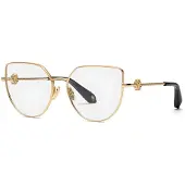 Roberto Cavalli Vrc048 Woman Glasses Doré Femme