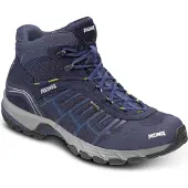 Meindl Hommes, Chaussures de randonnée, Québec Mid GTX (42), Bleu