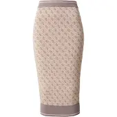 GUESS Jupe 'LISE' noisette / taupe