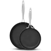 Scanpan Set de 2 poêles, 20 et 26 cm - CTX, Poêle + casserole, Argent