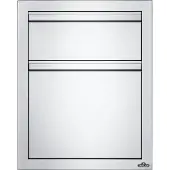 Napoleon Grills Module Encastrable 2 Tiroirs Pour Cuisine D'extérieur Napoleon