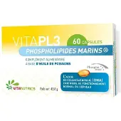 Vitanutrics Vita-PL3 Phospholipides Marins 60 pc(s) Capsule(S)