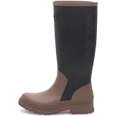 Woden Bottes en caoutchouc 'Le Waterproof' marron / anthracite