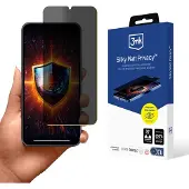 3mk Protection Samsung Galaxy A34 5G - Silky Matt Privacy (Samsung Galaxy A34 5G), Pièces de rechange pour appareils mobiles, Noir
