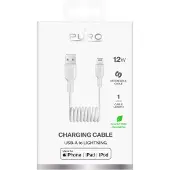 Puro Kabel TPE od USB-A do błyskawicy, 1m