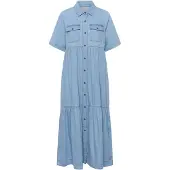 Culture Robe-chemise 'CUMona' bleu denim