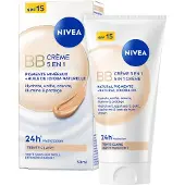Nivea Essentials BB Soin de Jour 5 en 1 Teint Clair SPF15 50 ml Maquillage