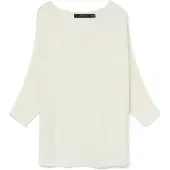 Vero Moda Pull-over 'Nora' blanc