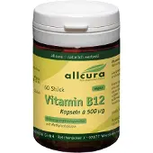 Allcura Vitamine B12 a 500 ug Méthylcobalamine, 60 pcs KAP