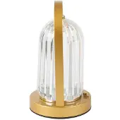 VERK Lampe de nuit de table cristal lanterne led touch