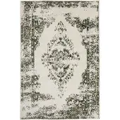 Interiyou Tapis Sintra Crème/Vert 80 x 150 cm