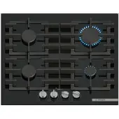 Bosch Table de cuisson gaz 60cm 4 feux 7500w - - PPP6A6I40 - série 6
