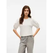 Vero Moda Pull-over 'VMDoffy' blanc